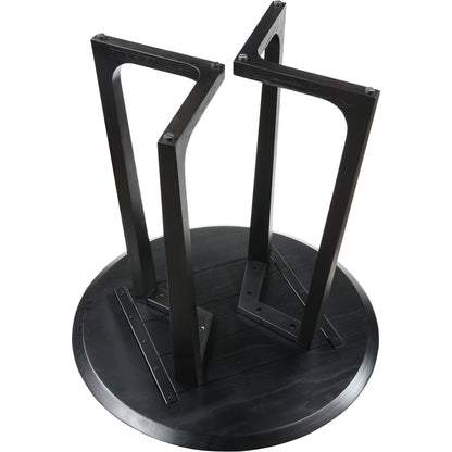 Godenza Counter Table by Moe's Home Collection in black. Made from solid ash top in a modern style.