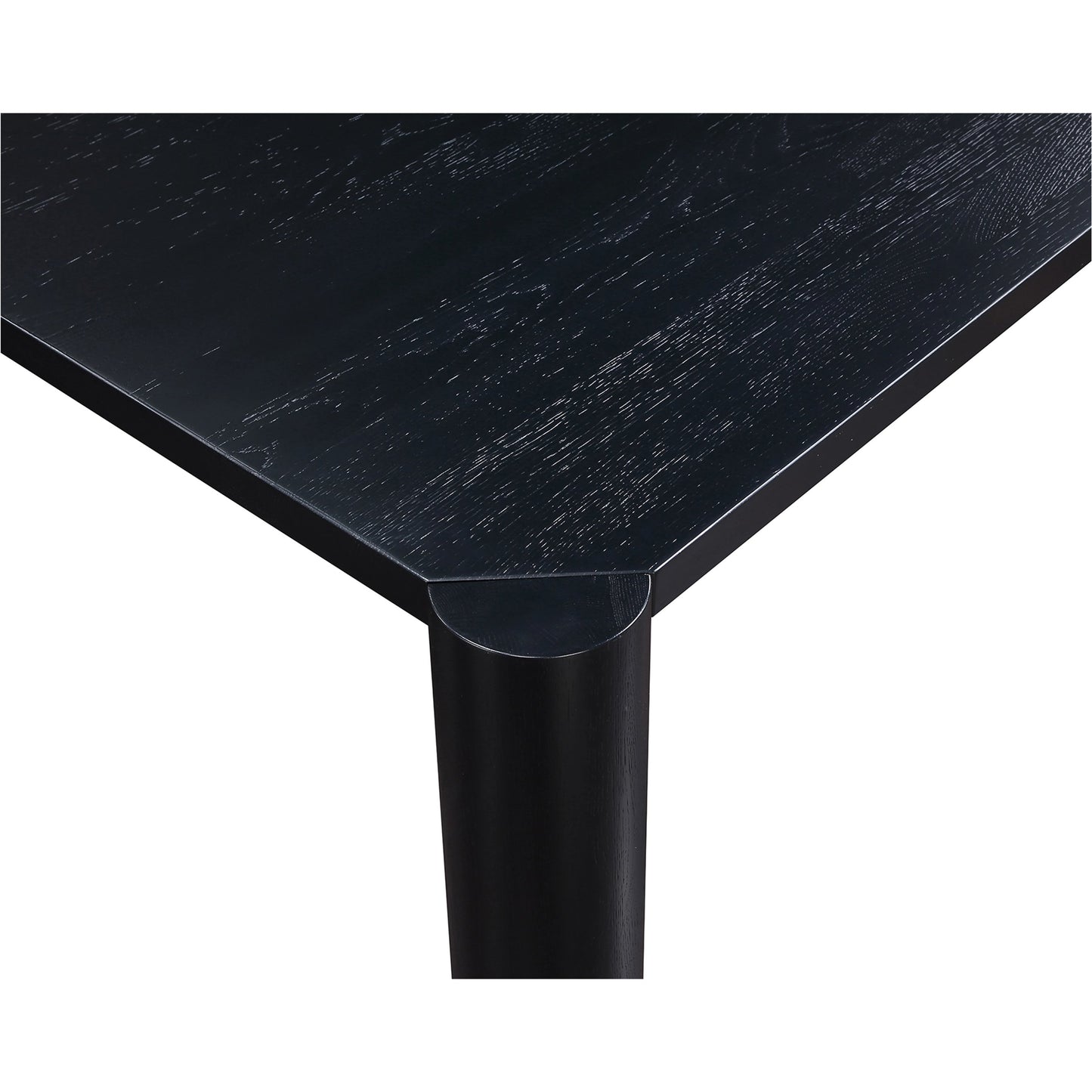 009 SI-2122036 | Closeup | Post Dining Table by Moe's Home Collection. Made from solid white oak in a modern style.