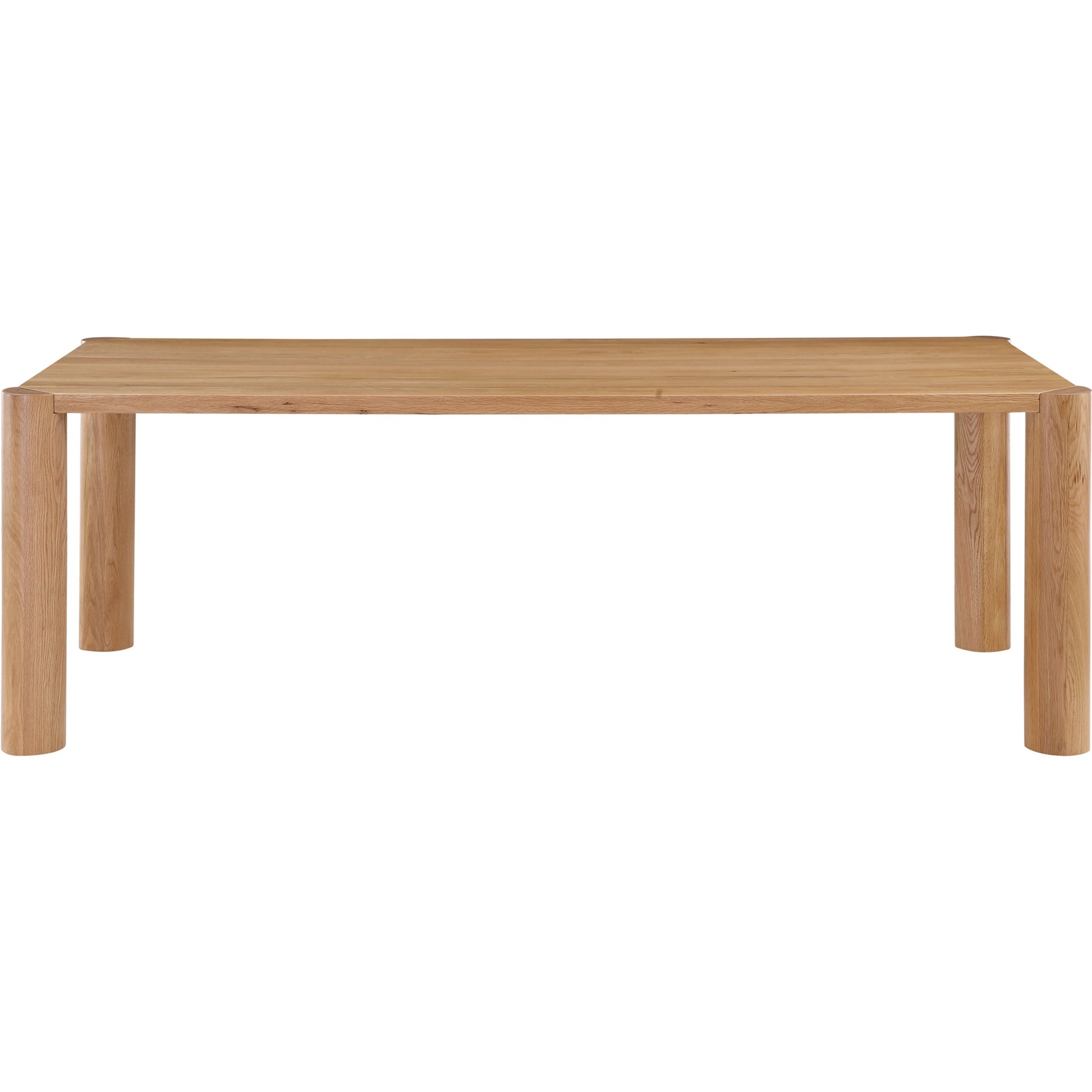 Post Dining Table by Moe's Home Collection. Made from solid white oak in a modern style.