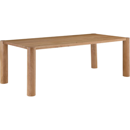 Post Dining Table by Moe's Home Collection. Made from solid white oak in a modern style.