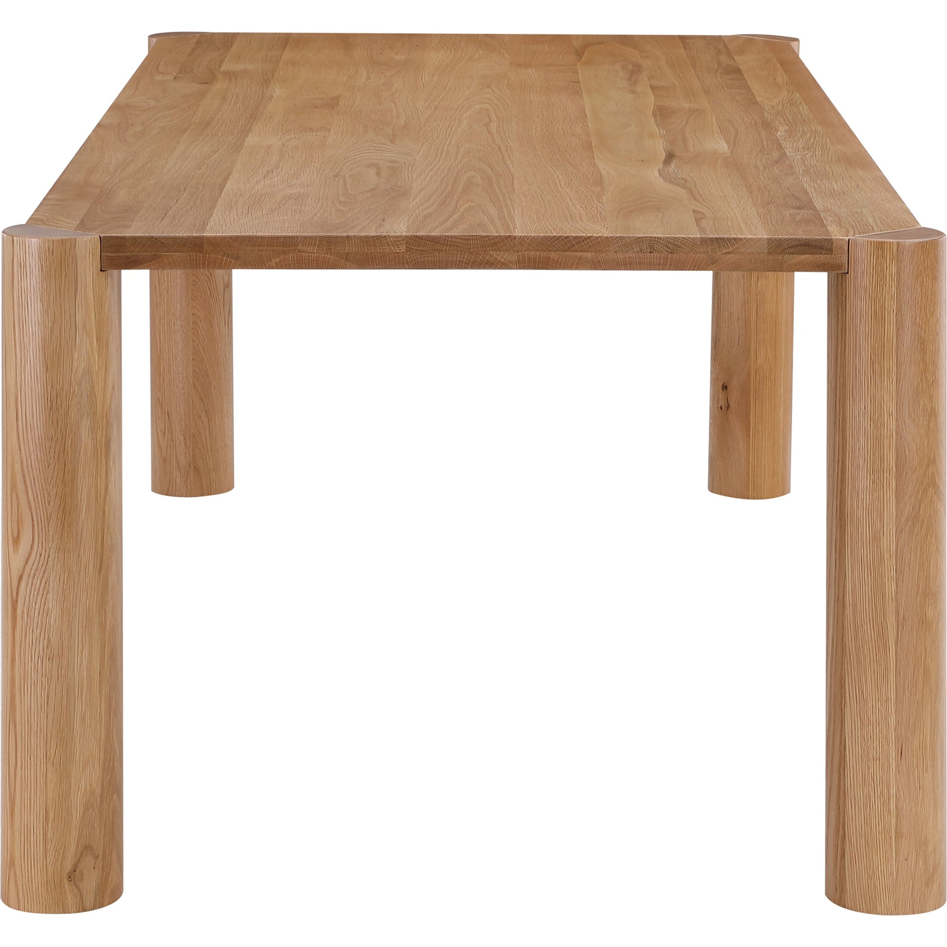 Post Dining Table by Moe's Home Collection. Made from solid white oak in a modern style.