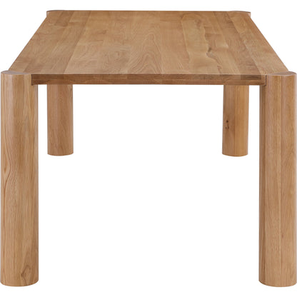 Post Dining Table by Moe's Home Collection. Made from solid white oak in a modern style.