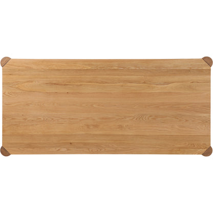 Post Dining Table by Moe's Home Collection. Made from solid white oak in a modern style.