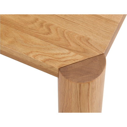 Post Dining Table by Moe's Home Collection. Made from solid white oak in a modern style.