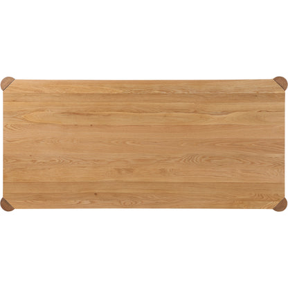 Post Dining Table by Moe's Home Collection. Made from solid white oak in a modern style.