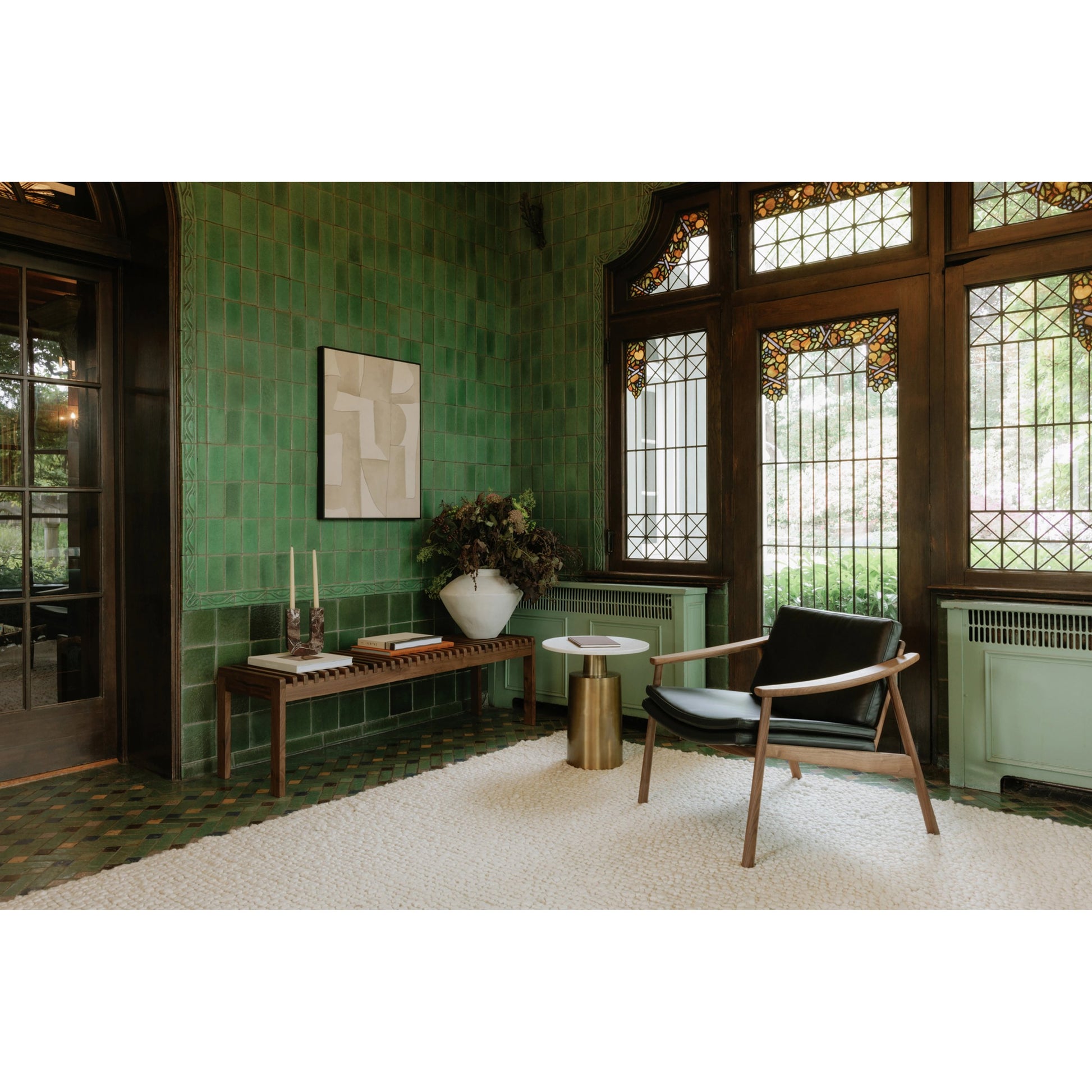 Rohe Bench by Moe's Home Collection. Made from unique in a modern style.