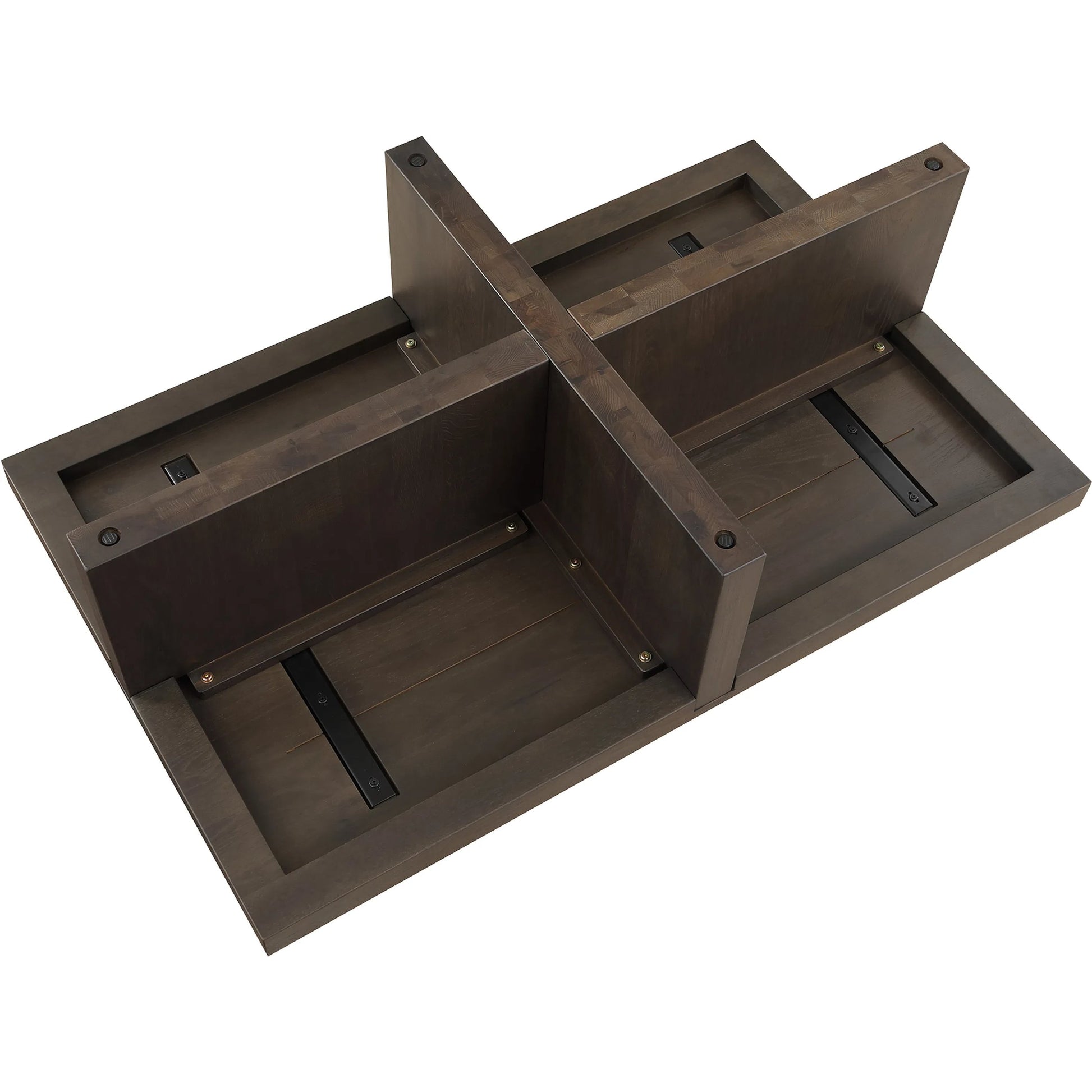 Folke Rectangular Coffee Table by Moe's Home Collection. Made from solid oak in a traditional style.