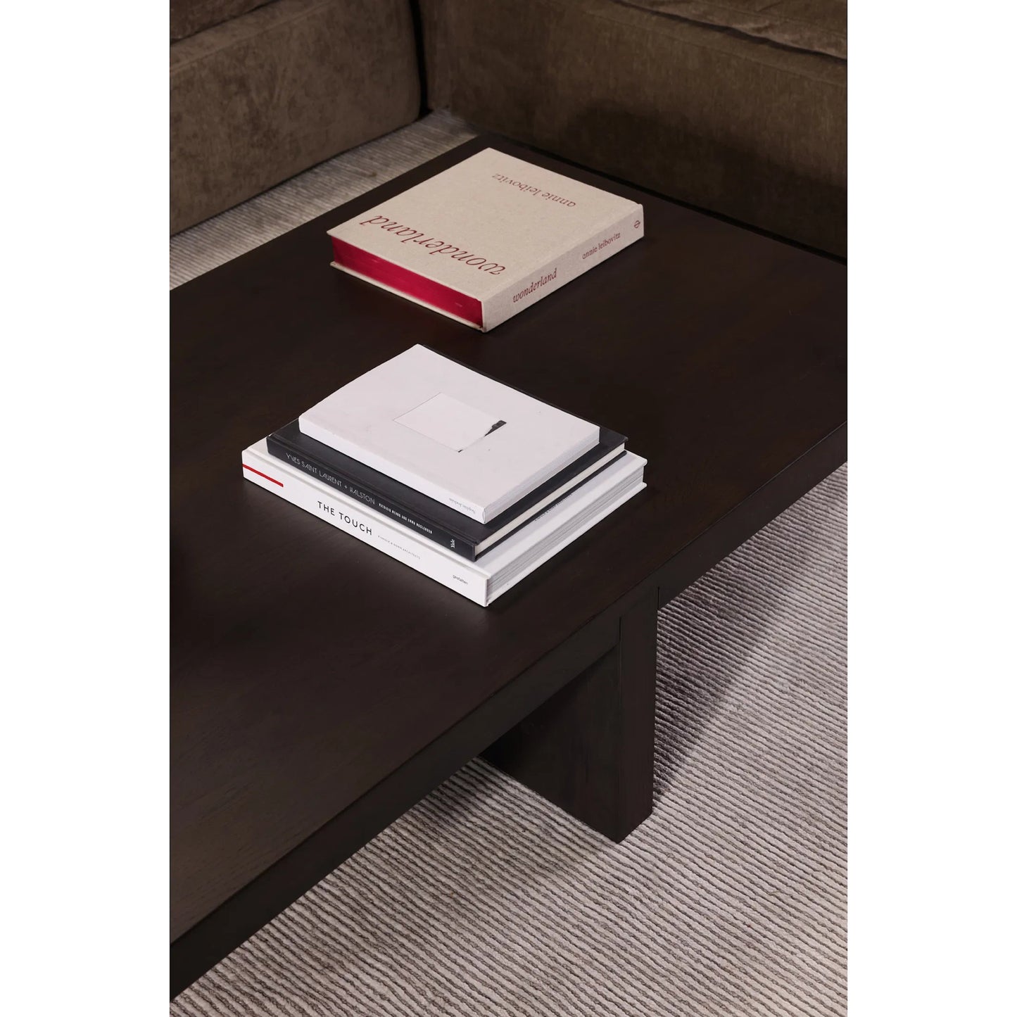 013 SI-2253743 | Lifestyle | Folke Rectangular Coffee Table by Moe's Home Collection. Made from solid oak in a traditional style.