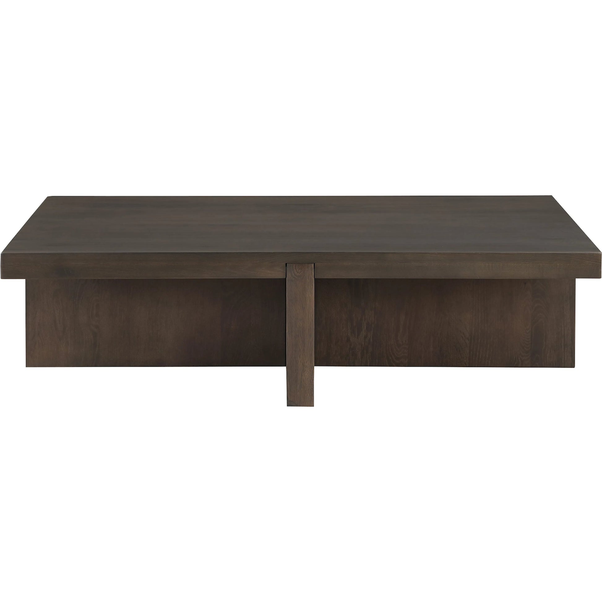 Folke Rectangular Coffee Table by Moe's Home Collection. Made from solid oak in a traditional style.