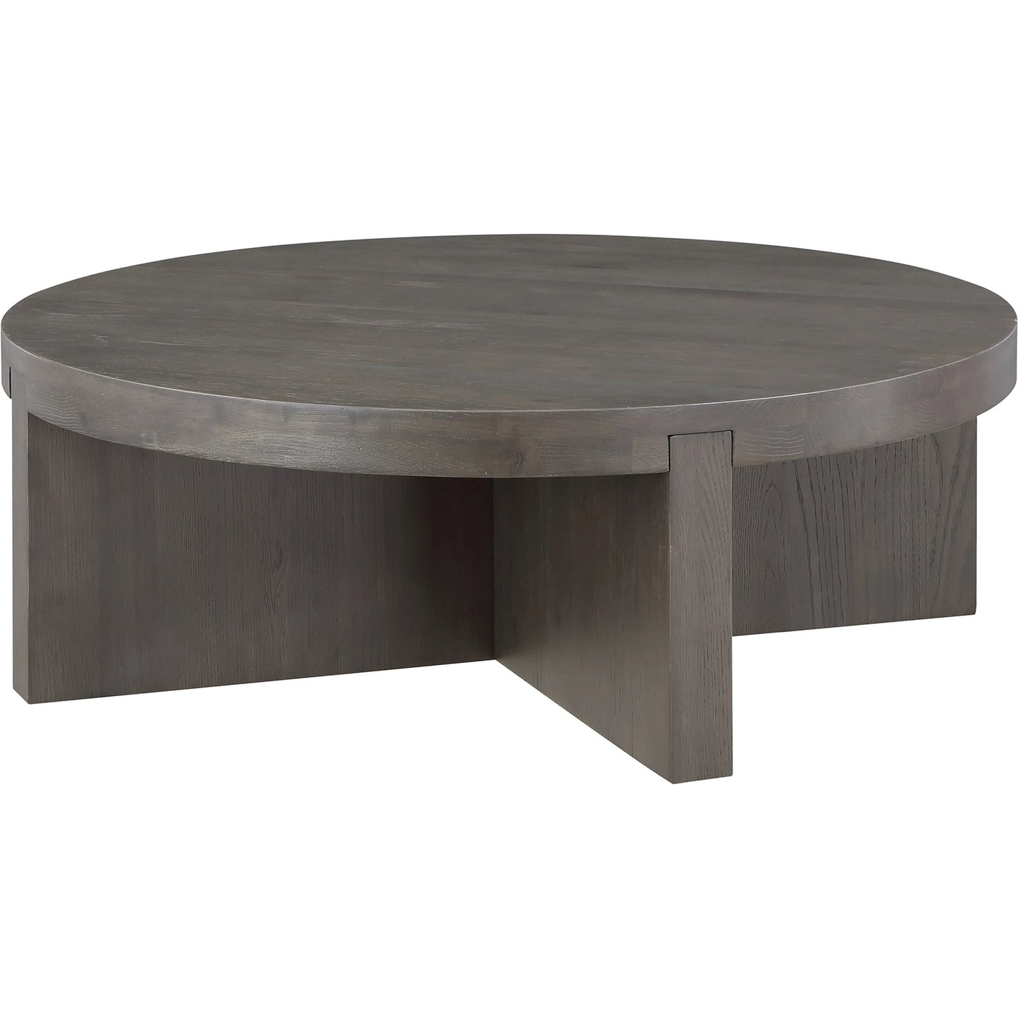 005 SI-2253745 | Additional Silo | Folke Round Coffee Table by Moe's Home Collection. Made from solid oak in a traditional style.