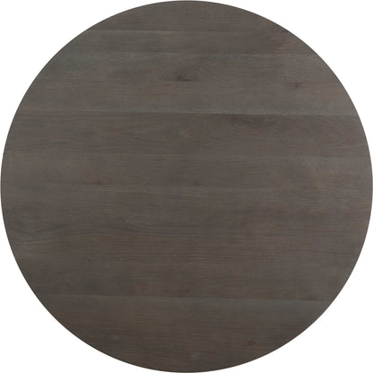 Folke Round Coffee Table by Moe's Home Collection. Made from solid oak in a traditional style.