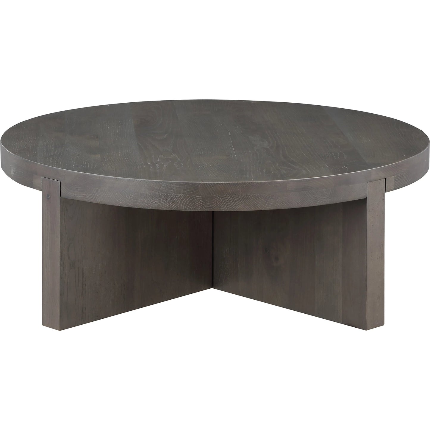 003 SI-2253745 | Additional Silo | Folke Round Coffee Table by Moe's Home Collection. Made from solid oak in a traditional style.