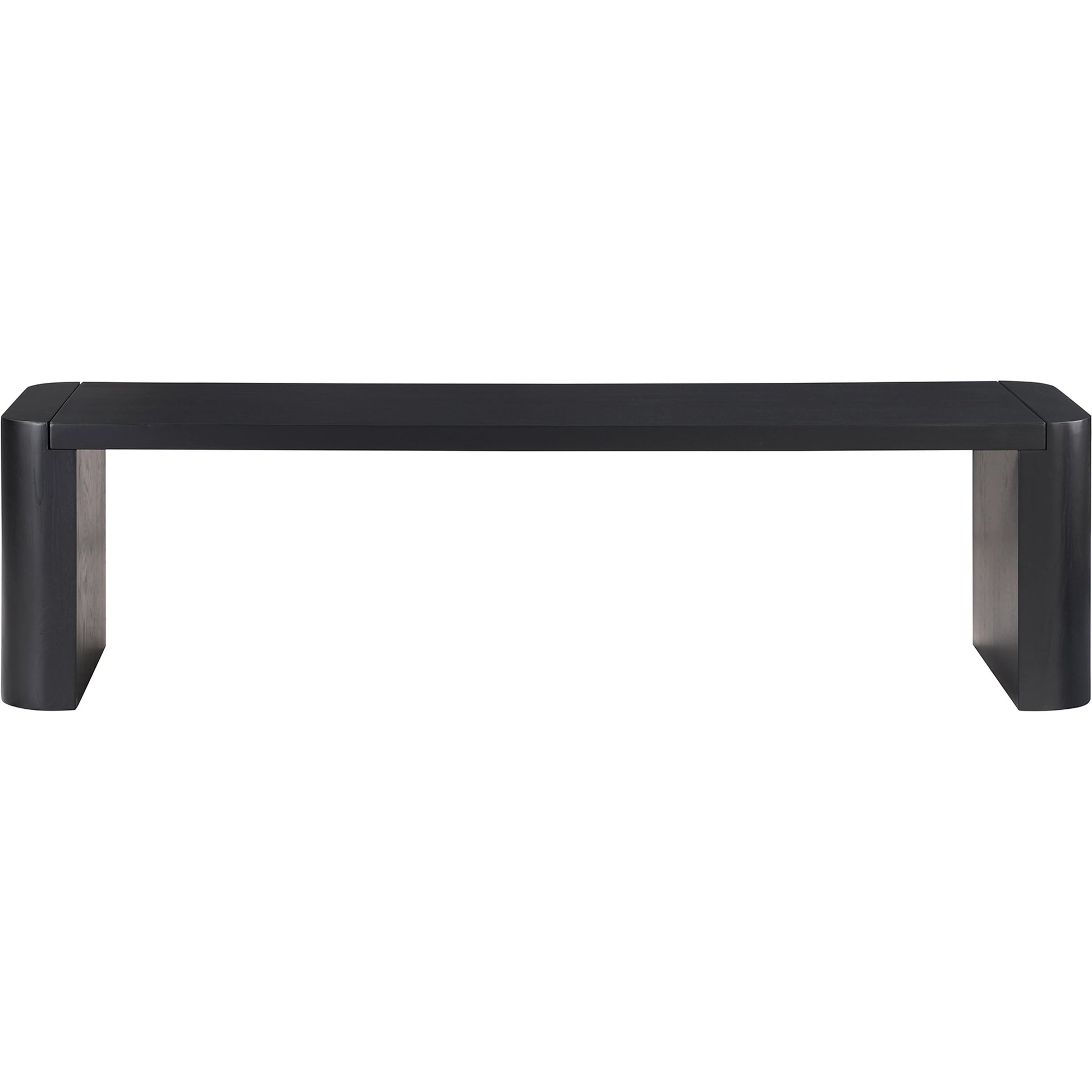 Post Dining Bench by Moe's Home Collection. Made from solid oak in a modern style.