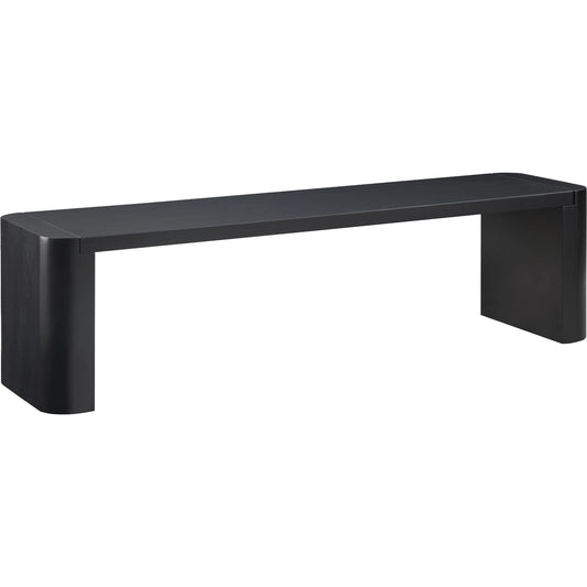 Post Dining Bench by Moe's Home Collection. Made from solid oak in a modern style.