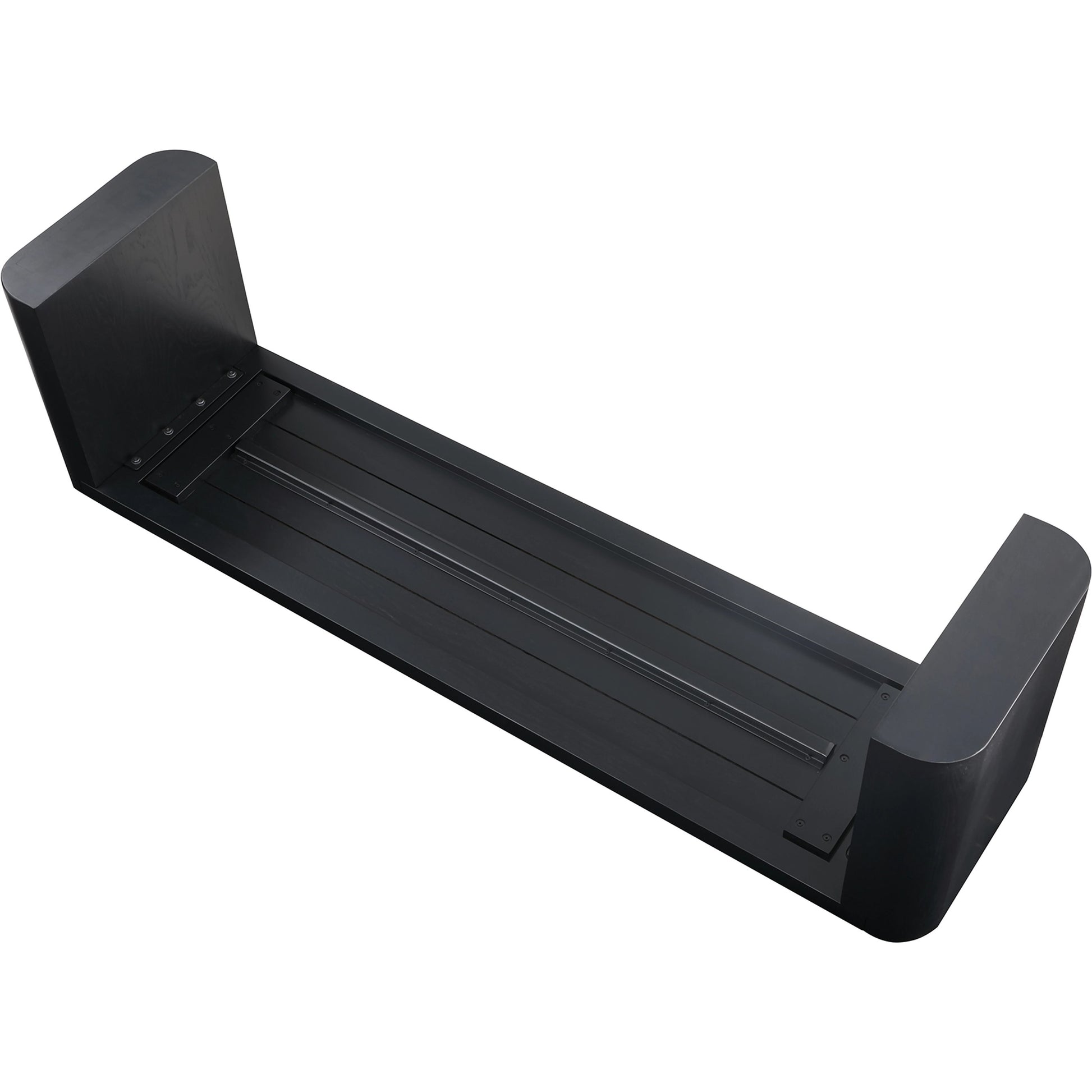 Post Dining Bench by Moe's Home Collection. Made from solid oak in a modern style.