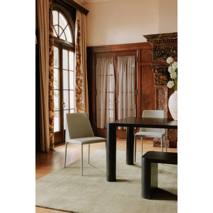Post Dining Bench by Moe's Home Collection. Made from solid oak in a modern style.