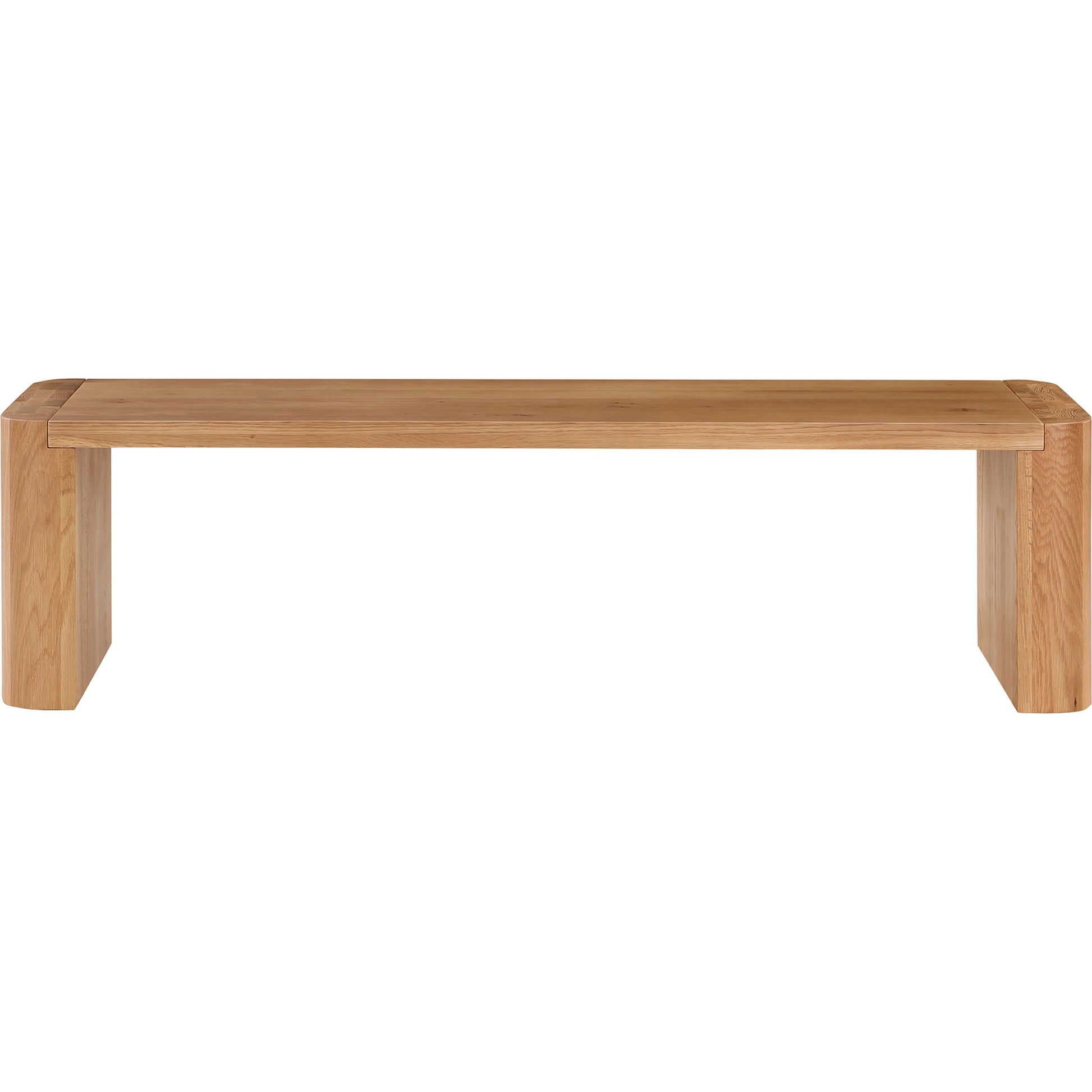 Post Dining Bench by Moe's Home Collection. Made from solid oak in a modern style.