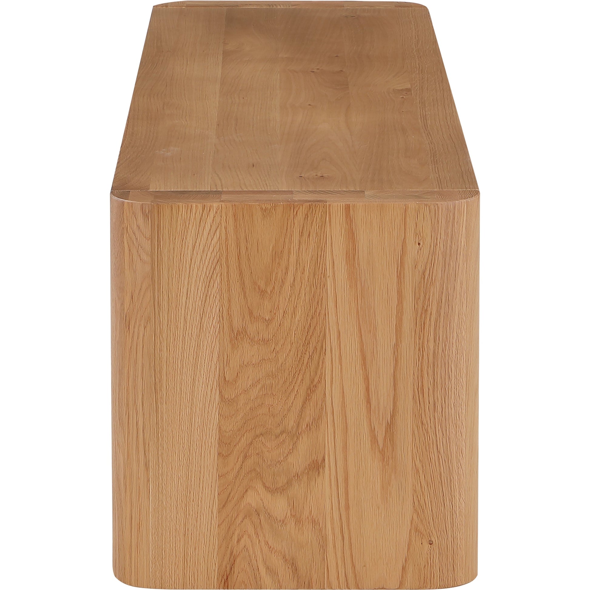 Post Dining Bench by Moe's Home Collection. Made from solid oak in a modern style.