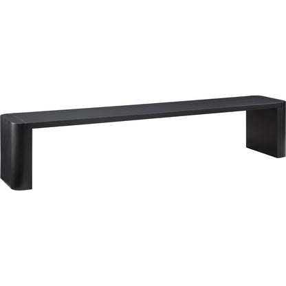 Post Dining Bench by Moe's Home Collection. Made from solid oak in a modern style.