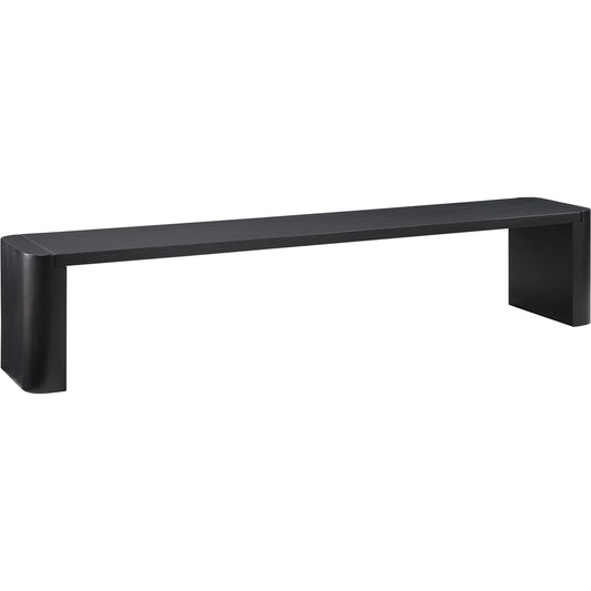Post Dining Bench by Moe's Home Collection. Made from solid oak in a modern style.