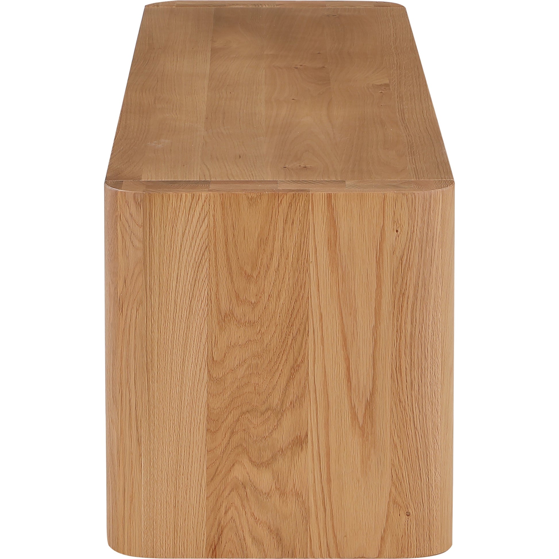 Post Dining Bench by Moe's Home Collection. Made from solid oak in a modern style.