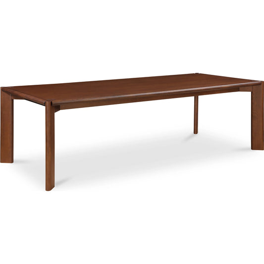 Daifuku Dining Table by Moe's Home Collection in walnut. Made from solid white ash in a unique style.