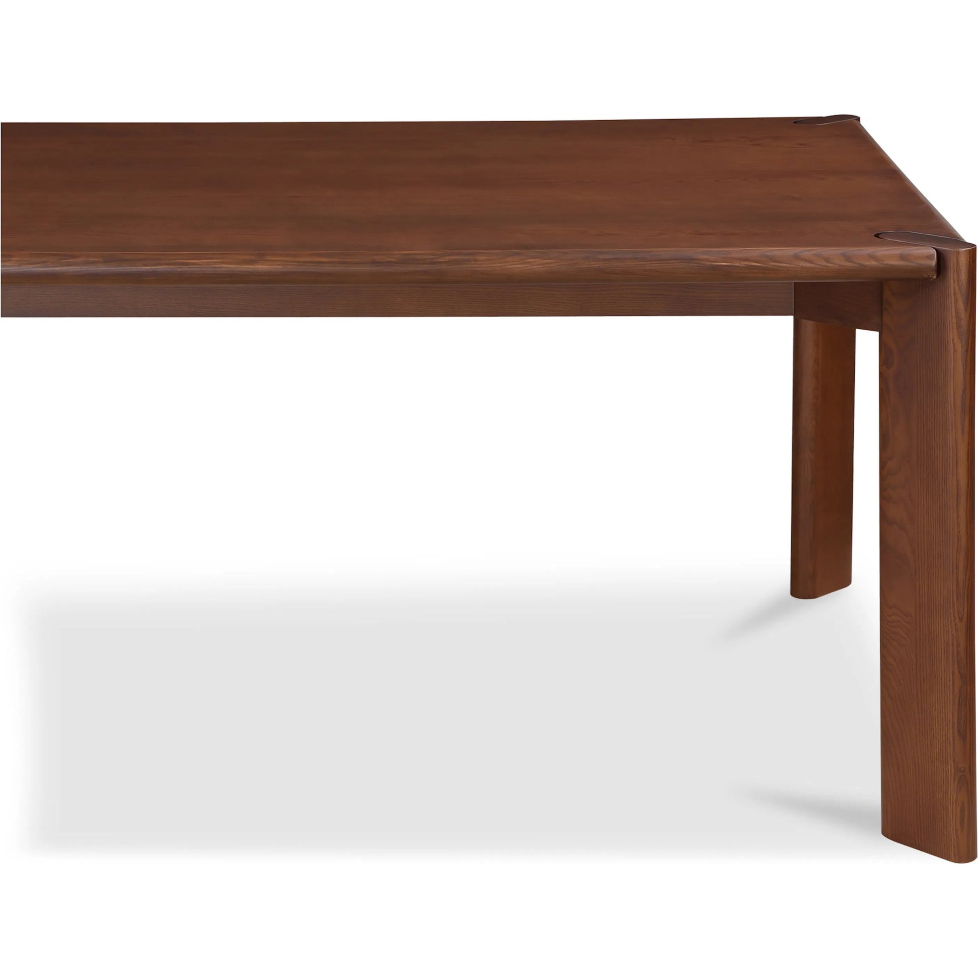 Daifuku Dining Table by Moe's Home Collection in walnut. Made from solid white ash in a traditional style.