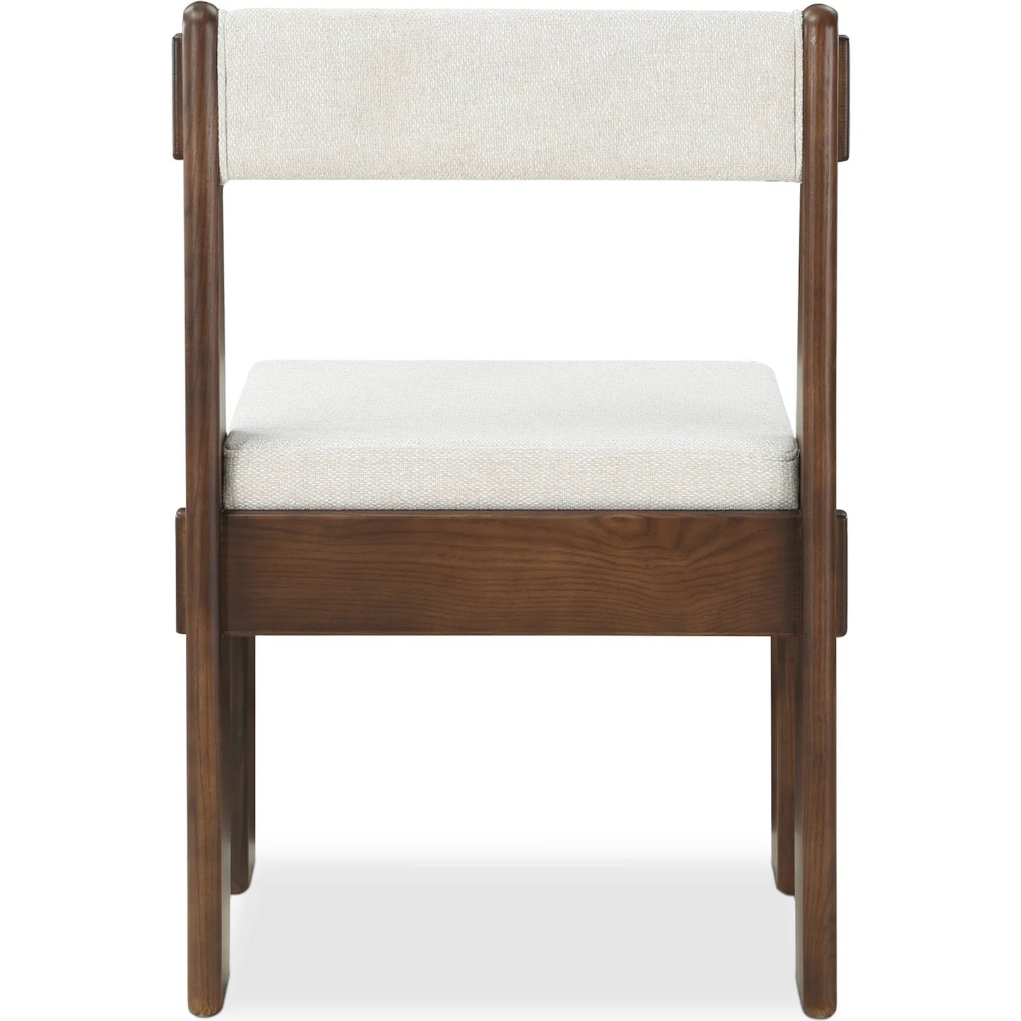 006 SI-2253603 | Additional Silo | Ashby Dining Chair by Moe's Home Collection in beige and walnut. Made from upholstery: 100% polyester, solid ash, plywood in a unique style.