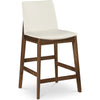 White PVC, Walnut