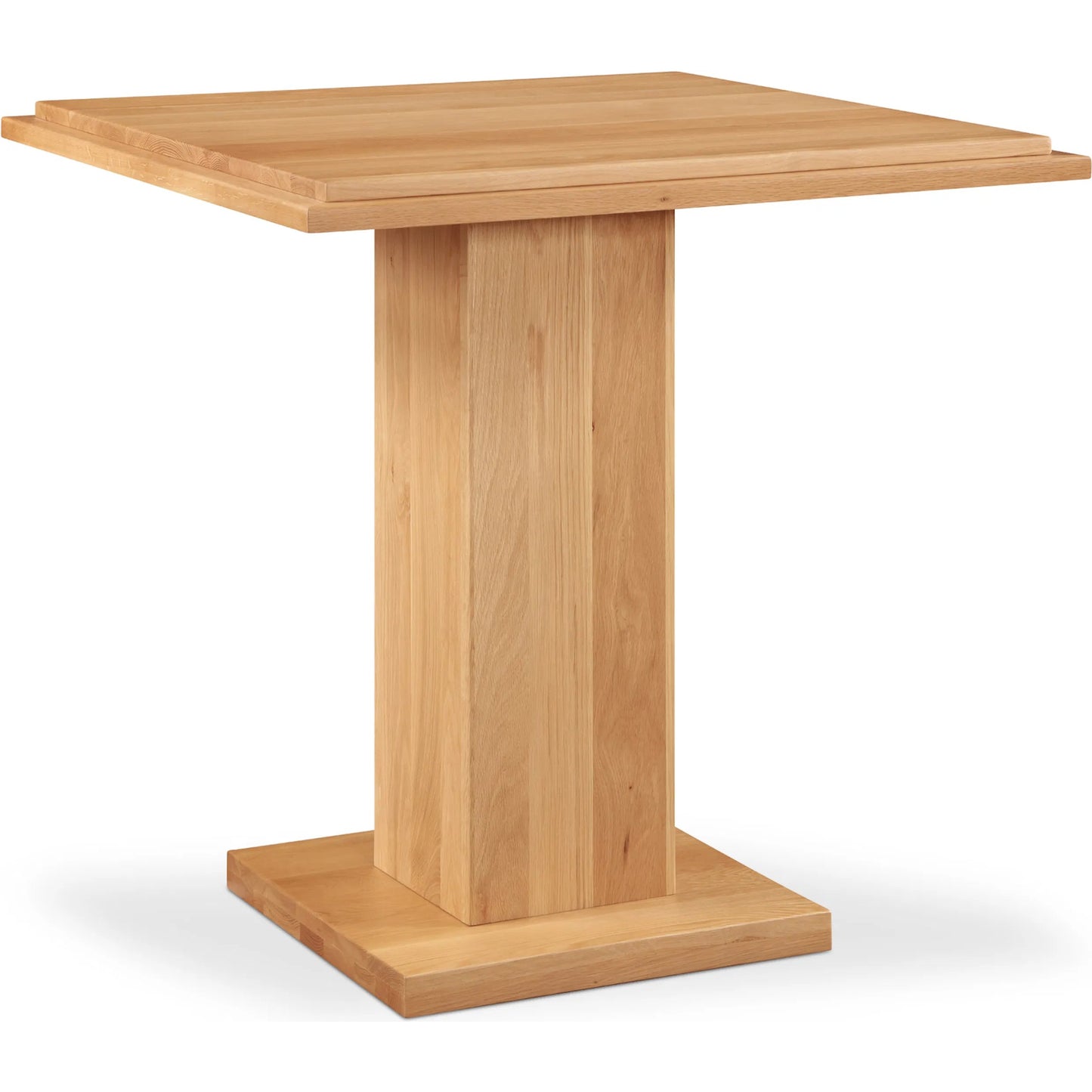 002 SI-2441513 | Primary Silo | May Counter Table by Moe's Home Collection in natural. Made from solid oak, rubber in a transitional style.