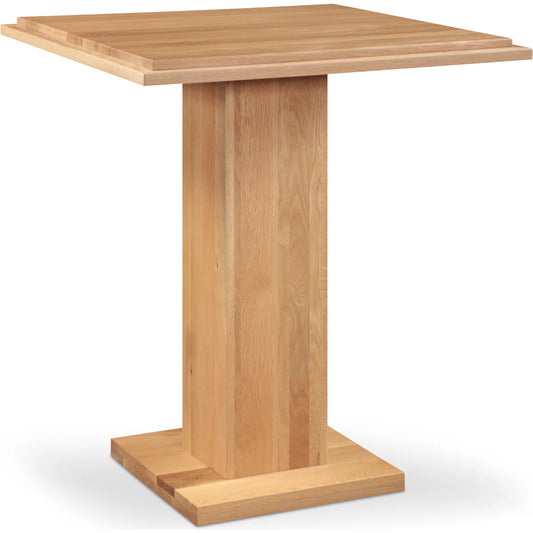 May Bar Table by Moe's Home Collection in natural. Made from solid oak, rubber in a unique style.