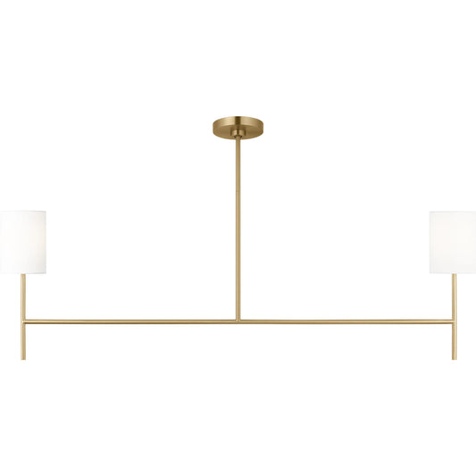 Key Linear Chandelier by Visual Comfort & Co.. Made from steel in a unique style.