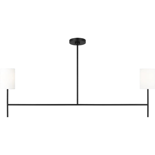 Key Linear Chandelier by Visual Comfort & Co.. Made from steel in a unique style.