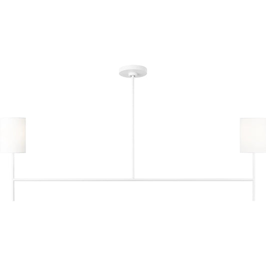 Key Linear Chandelier by Visual Comfort & Co.. Made from steel in a unique style.