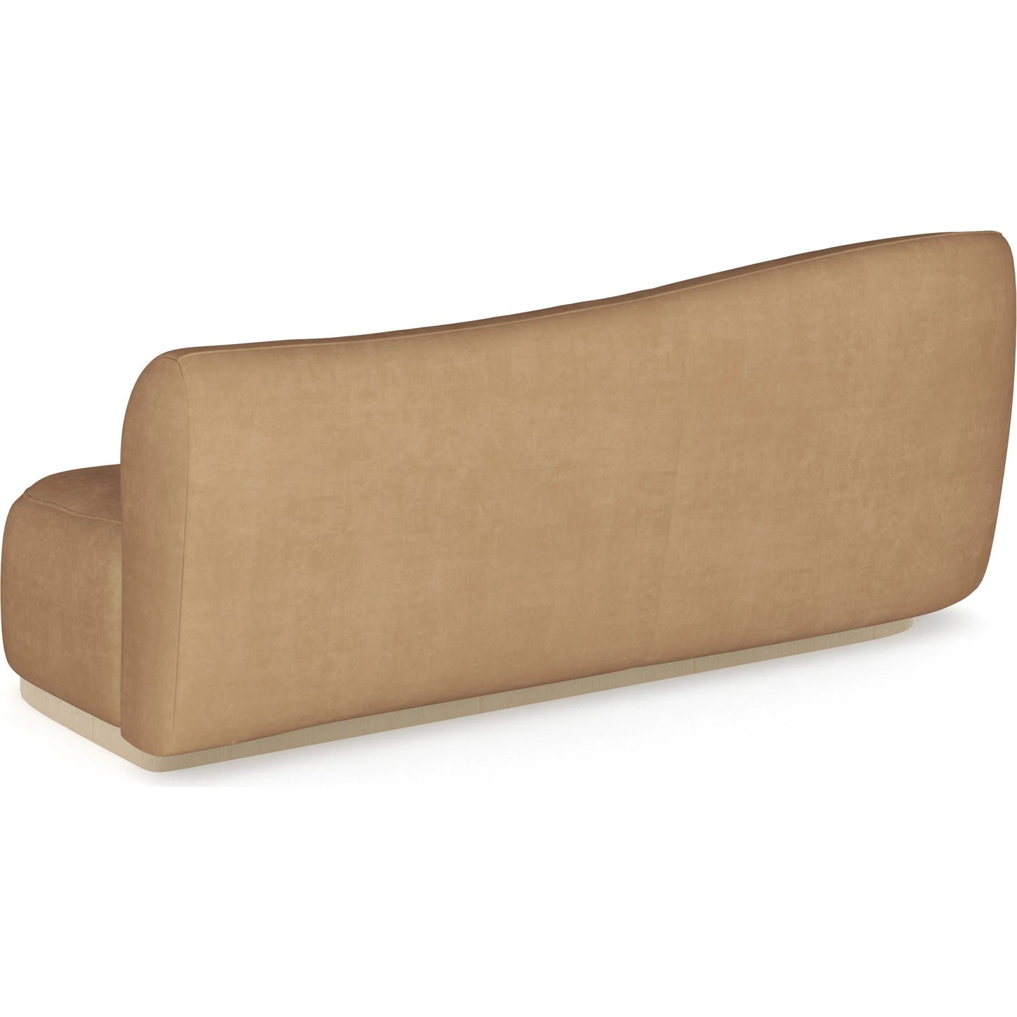 006 SI-2370787 | Additional Silo | Kalahari Sofa by Caracole in camel and sparkling argent. Made from unique in a transitional style.