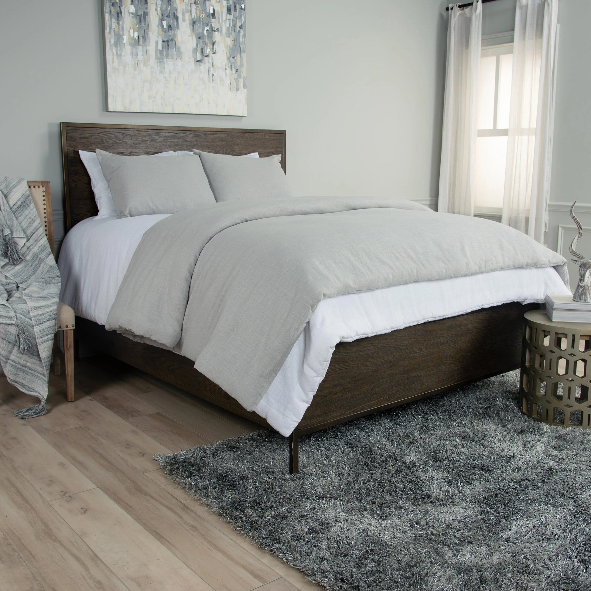 Lawrence Bedding by HedgeApple Essentials. Made from cotton slub, polyester in a modern style.