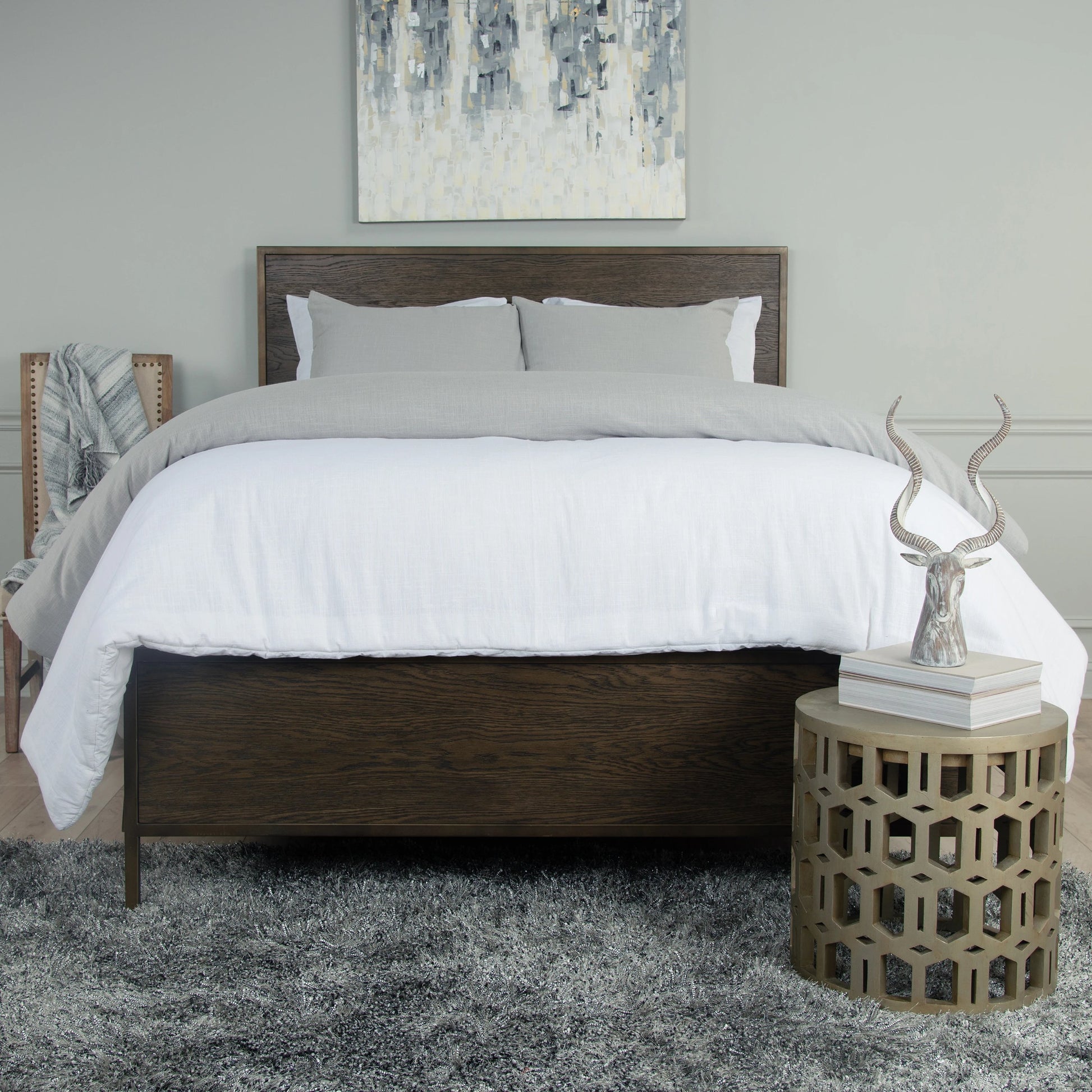 Lawrence Bedding by HedgeApple Essentials. Made from cotton slub, polyester in a modern style.