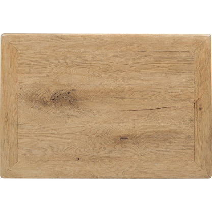 Driftwood One-Drawer Nightstand by Hooker Furniture. Made from oak solids, oak veneers in a transitional style.