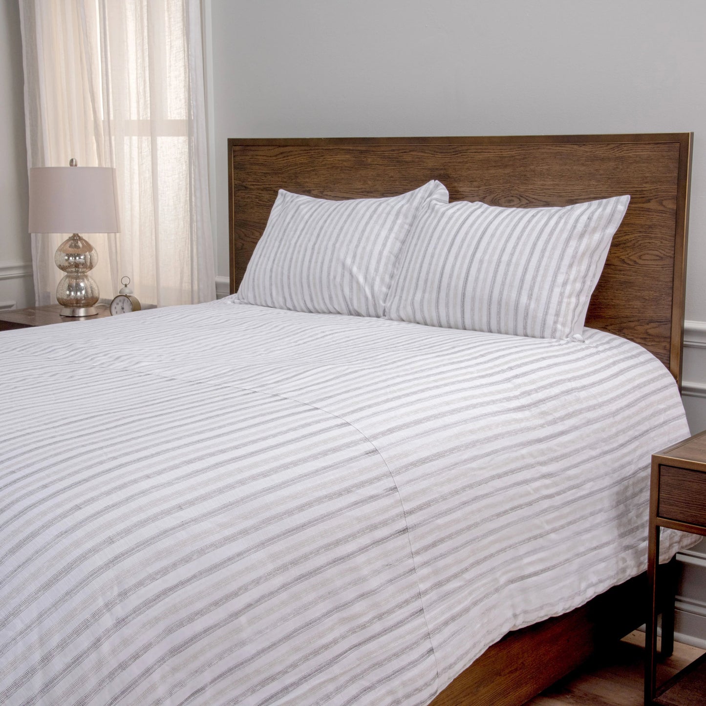 005 SI-2145251,SI-2145252 | Lifestyle | Medford Bedding by HedgeApple Essentials. Made from cotton slub, polyester in a modern style.