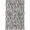 Ivory, Black, Taupe / 2' x 3'