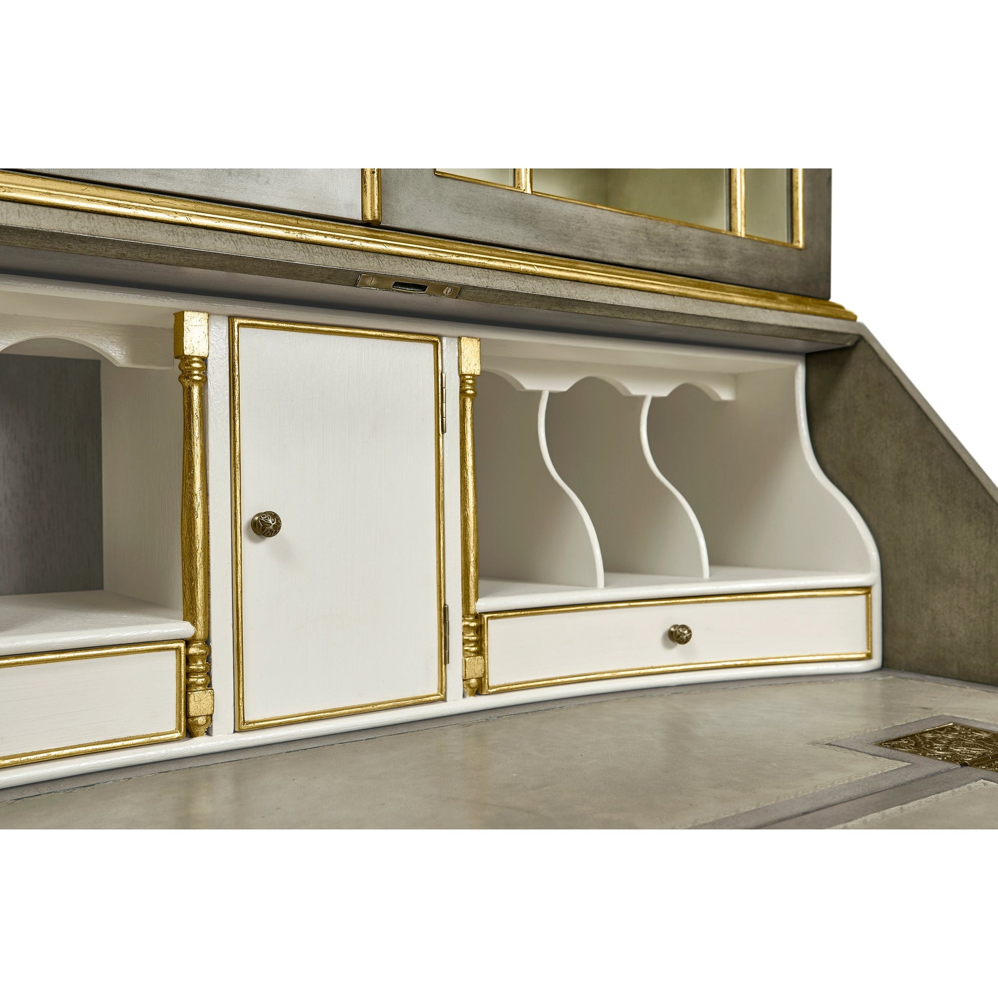 Buckingham Georgian Mahogany Secretary by Jonathan Charles. Made from unique in a cottage & farmhouse style.