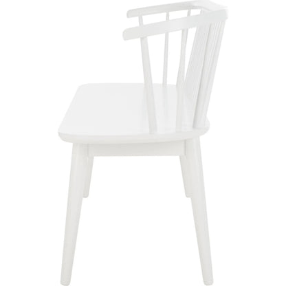 Ingham Spindle Bench by HedgeApple Essentials. Made from rubber wood, iron in a modern style.