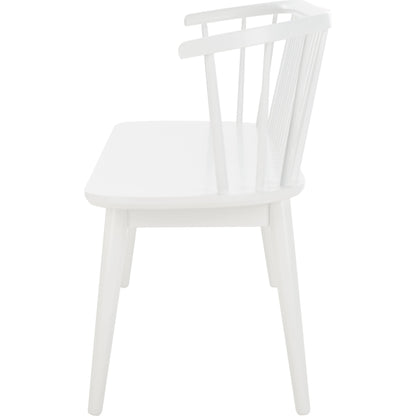 Ingham Spindle Bench by HedgeApple Essentials. Made from rubber wood, iron in a modern style.