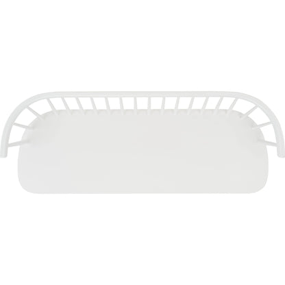 Ingham Spindle Bench by HedgeApple Essentials. Made from rubber wood, iron in a modern style.