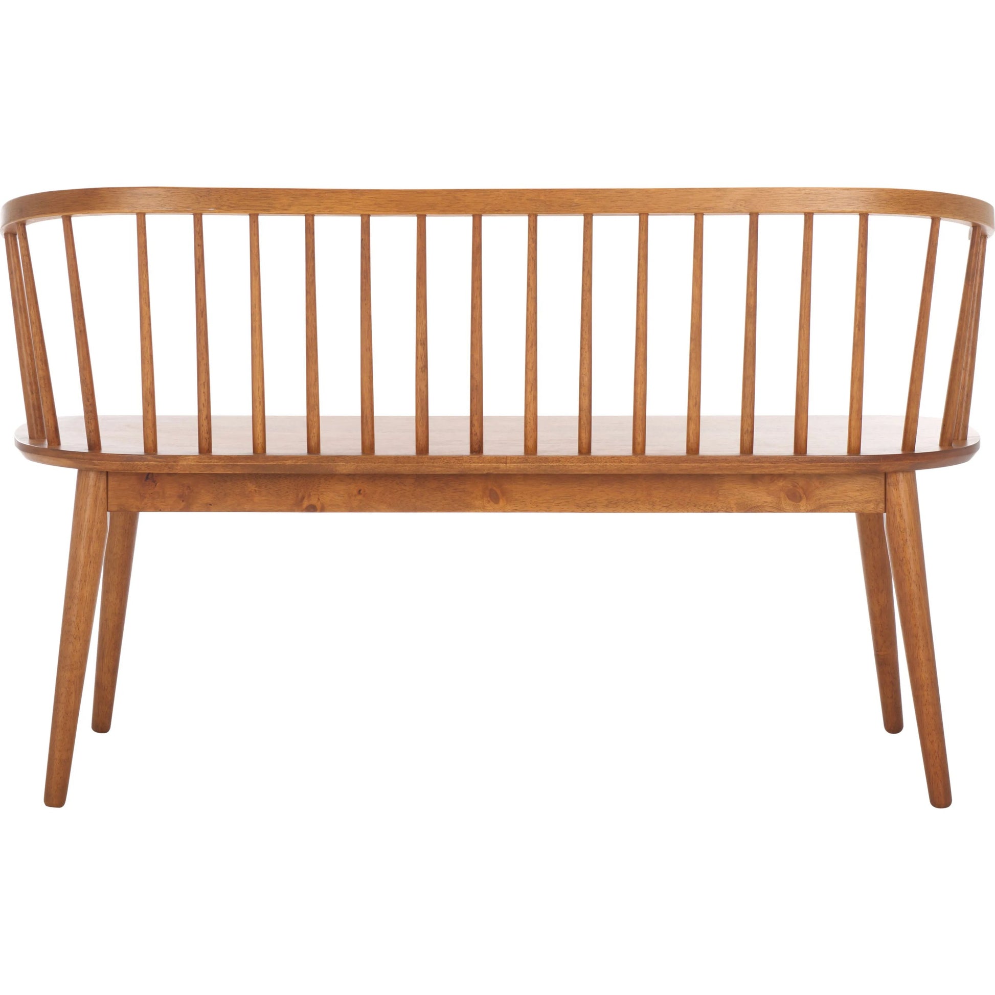 Ingham Spindle Bench by HedgeApple Essentials. Made from rubber wood, iron in a modern style.
