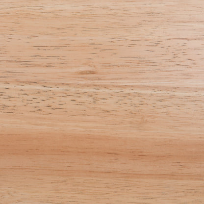 Bowcreek Spindle Bench by HedgeApple Essentials in natural. Made from rubber wood, iron in a modern style.