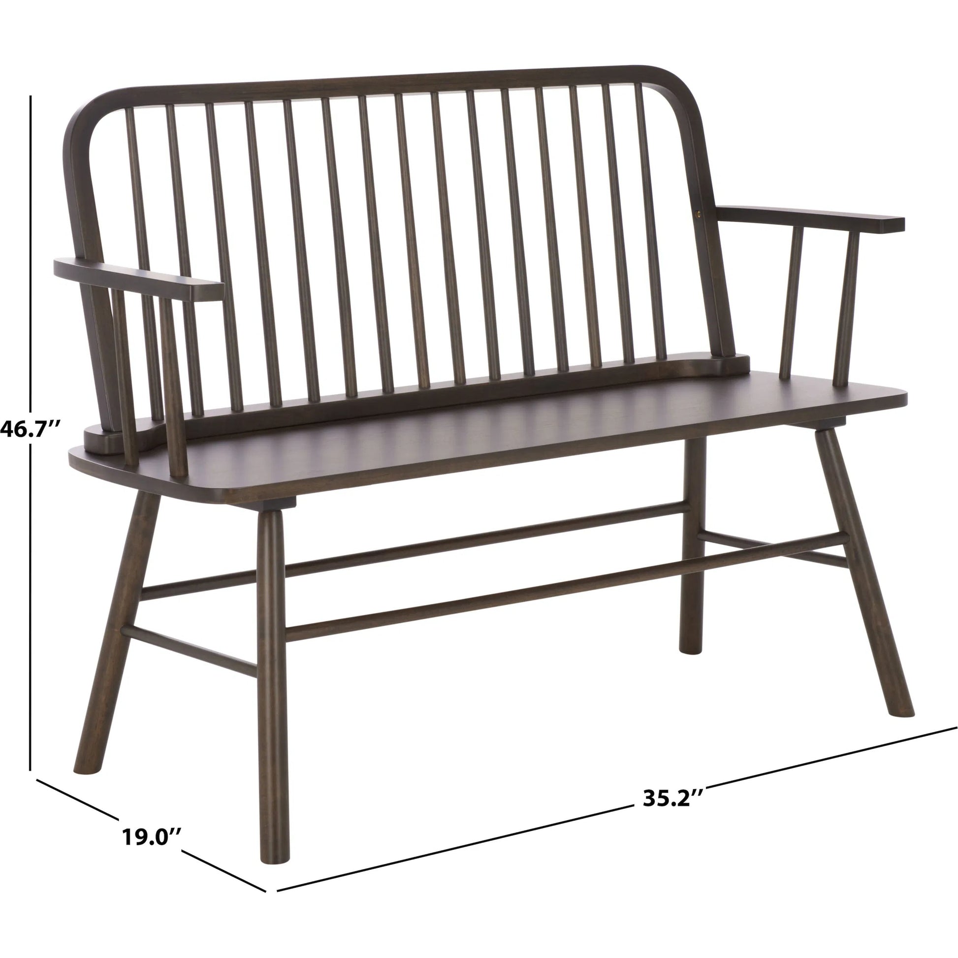 Bowcreek Spindle Bench by HedgeApple Essentials. Made from unique in a modern style.