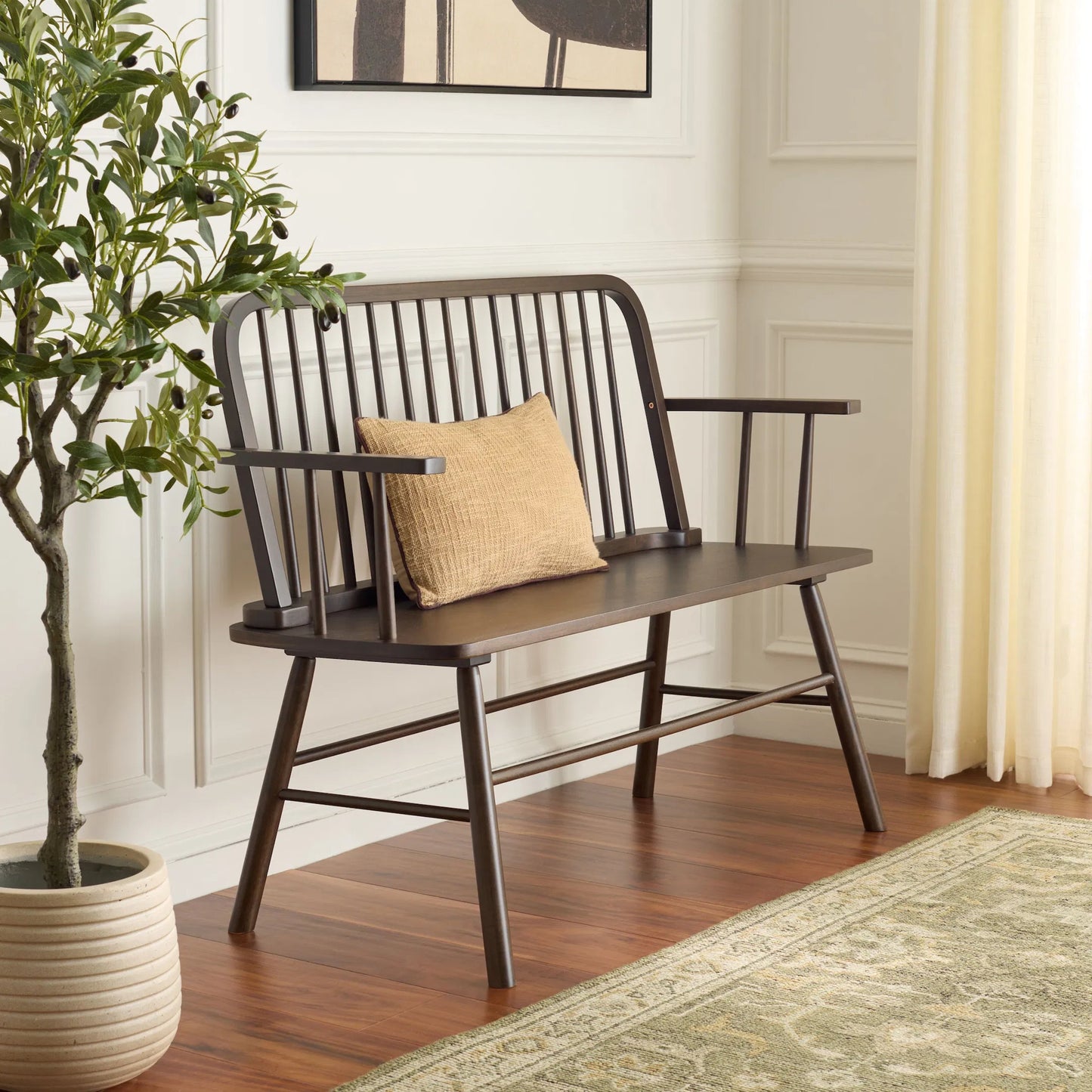 018 SI-2526536 | Lifestyle | Bowcreek Spindle Bench by HedgeApple Essentials. Made from unique in a modern style.