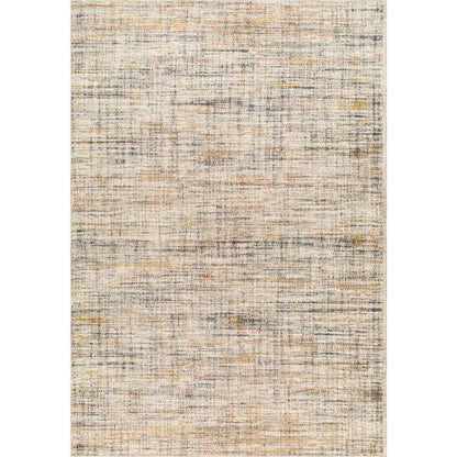 Beckham Rug - 33070 by Livabliss in off-white, light slate, ice blue, charcoal, amber, medium brown. Made from main: 100% polyester in a unique style.