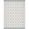 Ivory, Cream, Light Gray / 5'3" x 7'